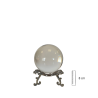 Bola Cristal 08 cm Calidad Premium, con peana y libro -