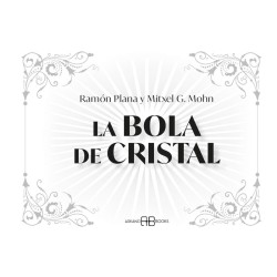 Bola Cristal 08 cm Calidad Premium, con peana y libro -