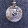 Collar Orgon Om Beige (5,4 cm Ajustable)