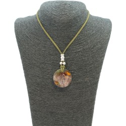 Collar Orgon Mano Fatima Verde (3,2 cm Ajustable)