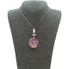 Collar Orgon Triquel Morada (3,2 cm Ajustable)