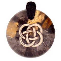 Llavero Orgon Nudo Negra (3,2 cm x 9.5 cm largo)