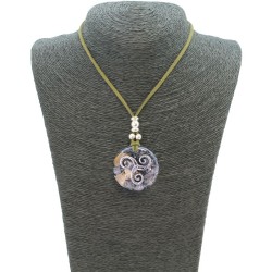 Collar Orgon Triquel Verde (3,7 cm Ajustable)