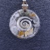 Collar Orgon Espiral Beige (5,4 cm Ajustable)