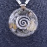 Collar Orgon Espiral Beige (5,4 cm Ajustable)