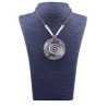 Collar Orgon Espiral Beige (5,4 cm Ajustable)