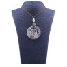 Collar Orgon Espiral Beige (5,4 cm Ajustable)