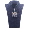 Collar Orgon Espiral Verde (5,4 cm Ajustable)