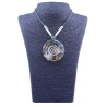 Collar Orgon Espiral Verde (5,4 cm Ajustable)
