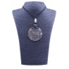 Collar Orgon Flor de la Vida Negro (5,4 cm Ajustable)