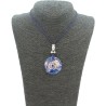 Collar Orgon Nudo Celta Azul (3,7 cm Ajustable)