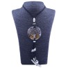 Collar Orgon Arbol de la vida brillantes Negro con Abalorios (5,4 cm Ajustable)