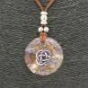 Collar Orgon Nudo Celta Beige (3,7 cm Ajustable)