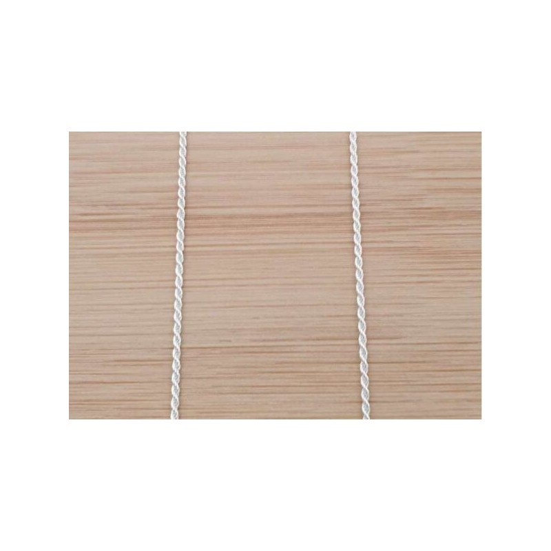 Cadena Plata 60 cm Trenzada Gruesa (1,2 mm)