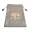 Bolsa Tarot Aterciopelada Mr Butter Ojo Estrellas y Luna 