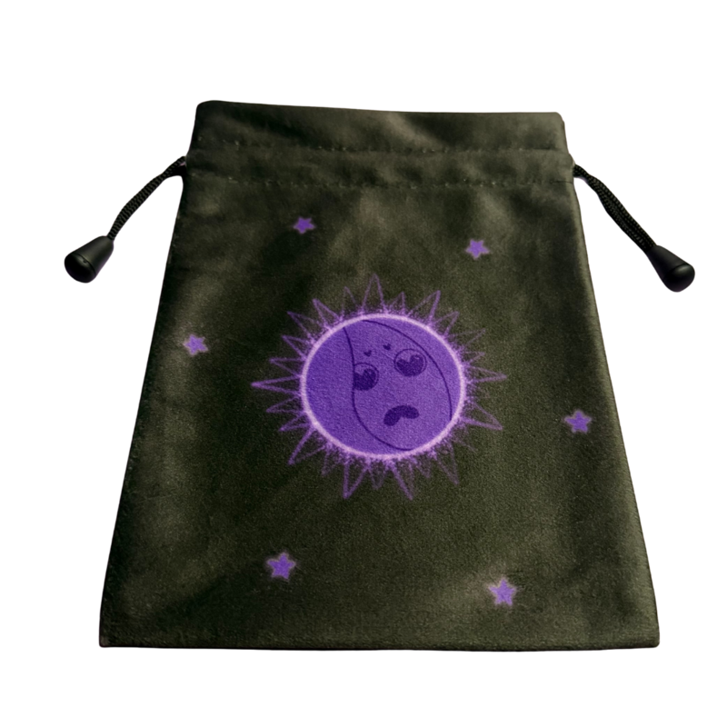 Bolsa Tarot Aterciopelada Mr Butter Sol y Estrellas 20x15