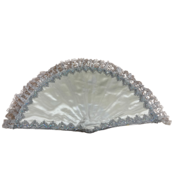 Abanico Obatala 65 x 35 cm tela impresa ·