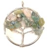 Amuleto ARBOL Cuarzo Verd