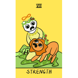 Tarot Mr Butter Tarot Card  - Jenny Jin - Vermilion