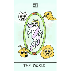 Tarot Mr Butter Tarot Card  - Jenny Jin - Vermilion