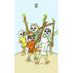 Tarot Mr Butter Tarot Card  - Jenny Jin - Vermilion