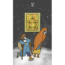 Tarot Mr Butter Tarot Card  - Jenny Jin - Vermilion