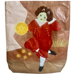 Bolsa Tote Mr Butter - Modelo Pajes Espada y Oros - 40 x