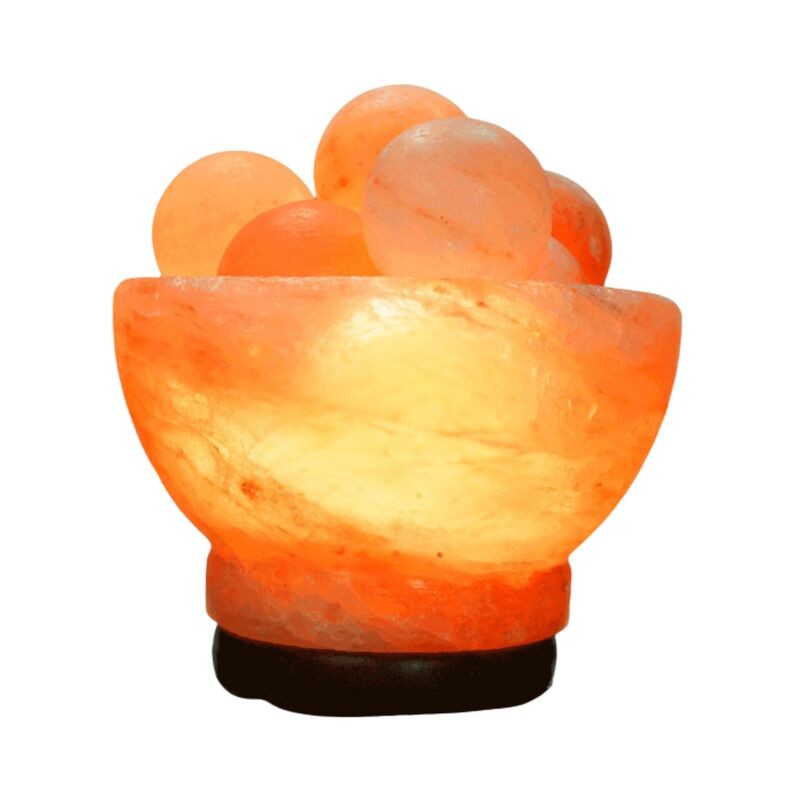 Lampara Sal Cuenco con bolas ·