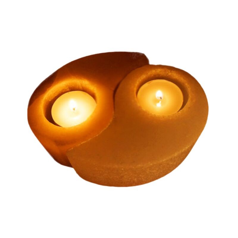 Porta Vela Sal Natural Ying Yang ·