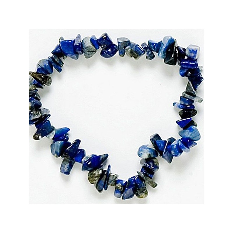 Pulsera de chip Lapislazuli