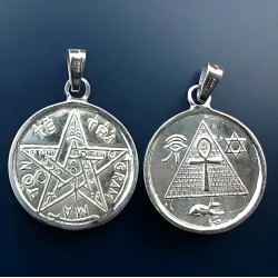 Amuleto Moneda Egipcia con Tetragramaton 2,5 cm