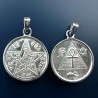 Amuleto Moneda Egipcia con Tetragramaton 2,5 cm