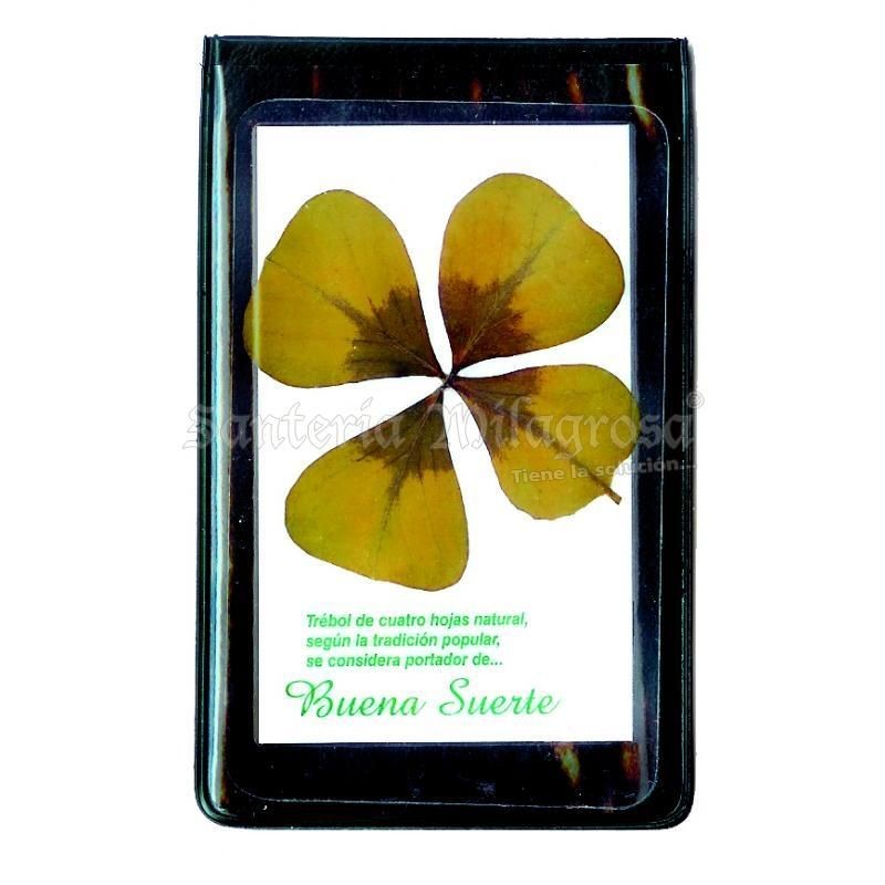 AMULETO Trebol 4 hojas Na