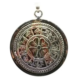 Amuleto Trebol Vencedor con Tetragramaton 2,5 cm