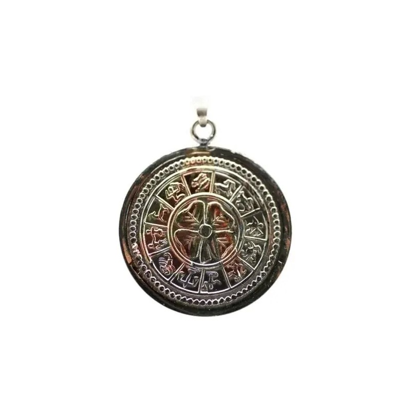 Amuleto Trebol Vencedor con Tetragramaton 2,5 cm