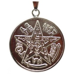 Amuleto Trebol Vencedor con Tetragramaton 2,5 cm