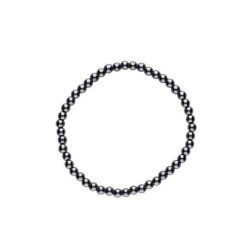 Pulsera bolas de Hematite 4 mm (Elastica)
