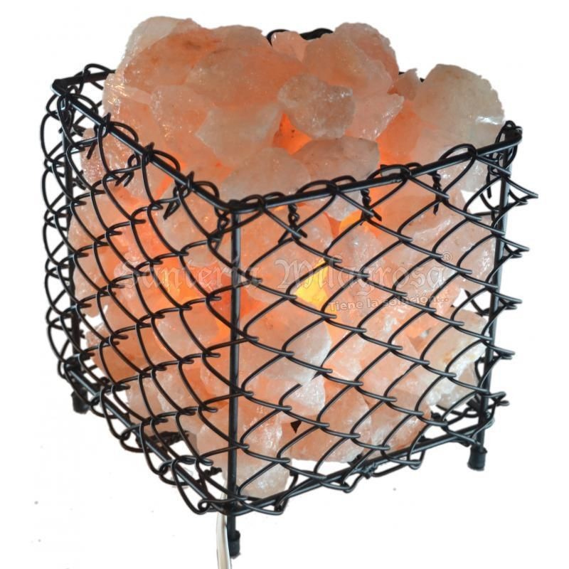 Lampara Sal Canasta Cuadr