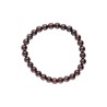 Pulsera bolas de Granate 6 mm (Elastica)