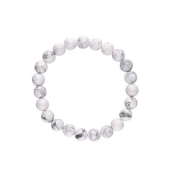 Pulsera bolas de Turquenita 8 mm (Elastica)