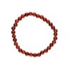 Pulsera bolas de Jaspe Rojo 6 mm (Elastica)