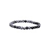 Pulsera bolas de Obsidiana Nevada 4 mm (Elastica)