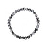 Pulsera bolas de Obsidiana Nevada 6 mm (Elastica)