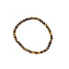 Pulsera bolas de Ojo de Tigre 4 mm (Elastica)