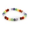 Pulsera bolas 7 Chakras 6 mm (Elastica)