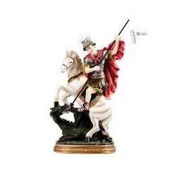 San Jorge 30 cm - Resina