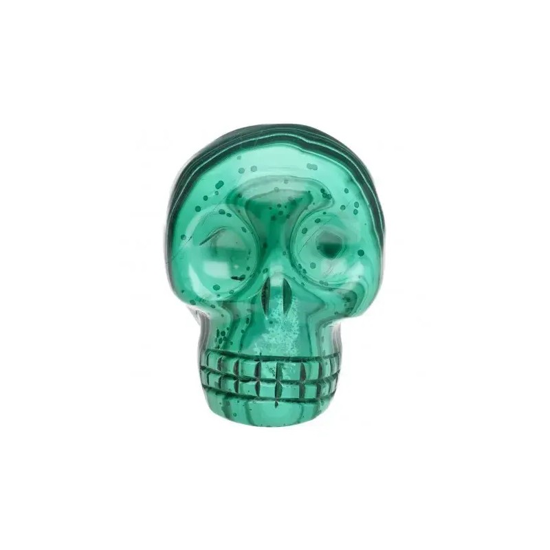 Calavera de Malaquita 4 x 3 cm