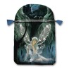 Bolsa Tarot de las Hadas Celtas - Seda 23 x 16 cm (verde) x