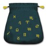 Bolsa Tarot Terciopelo Negro 20,5 x 20 cm (Motivo