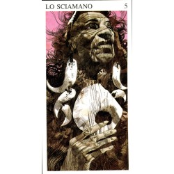 Tarot coleccion Tarocchi delle Origini - Sergio Toppi (22 Cartas) (IT) (SCA) (1989) 06/16
